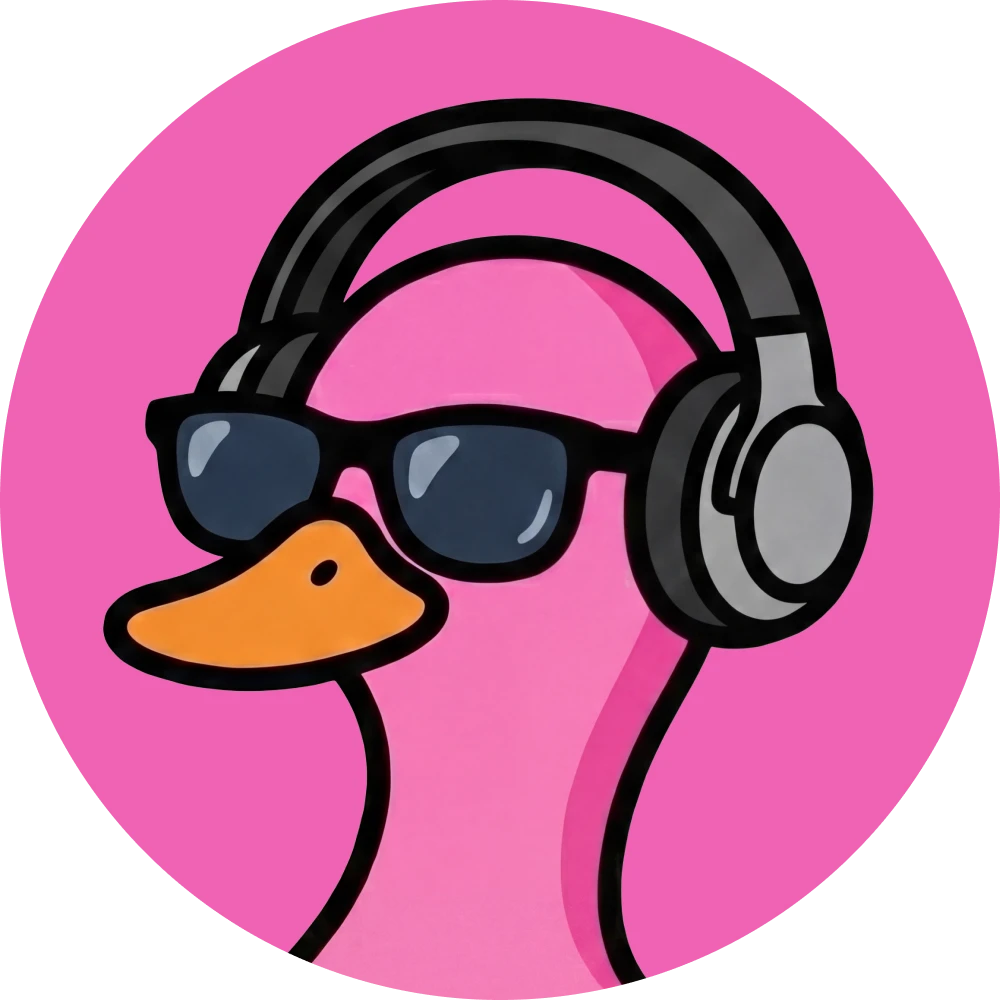 Pink Duck 로고
